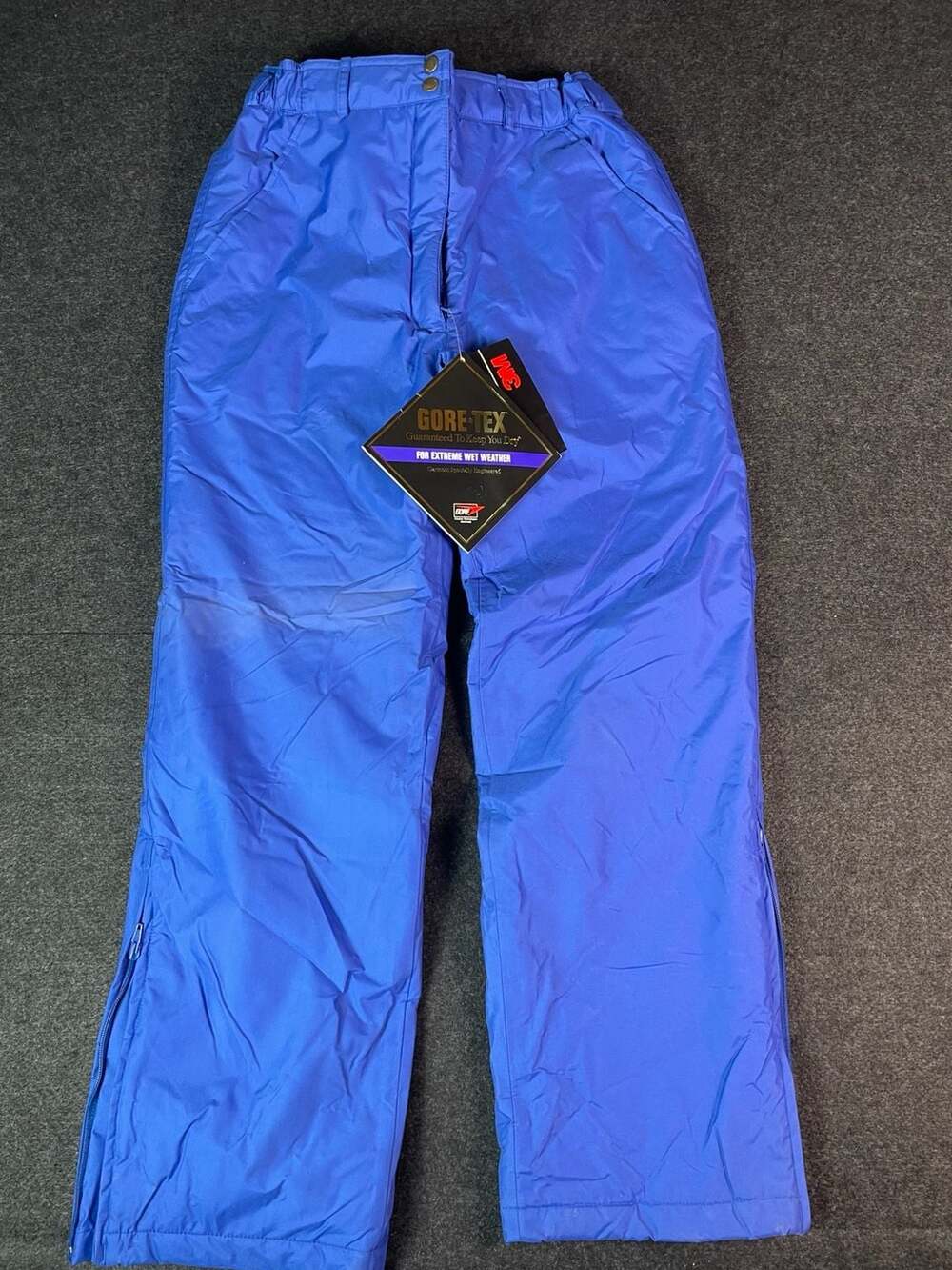VTG Cabelas Ski Pants Size 10 Blue Thinsulate Gore-Tex Snowboard